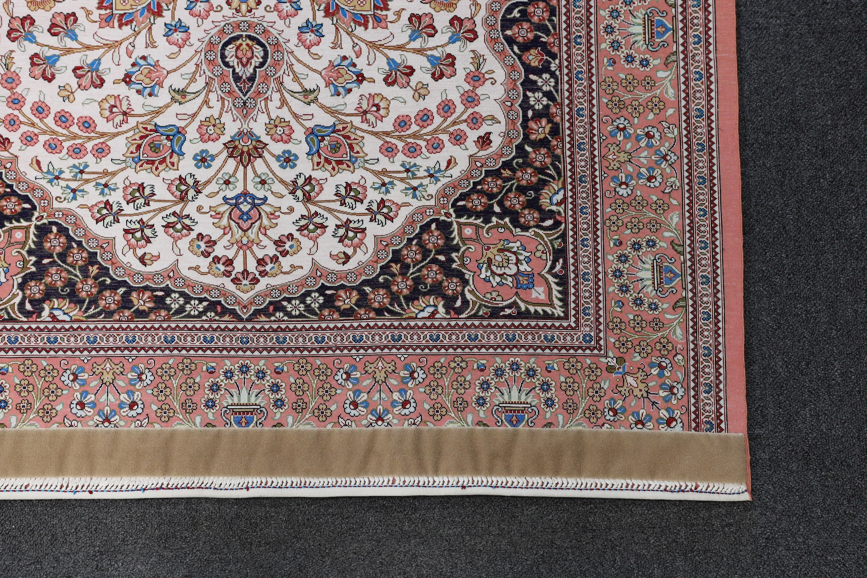 Two North West Persian part silk rugs, larger 150 x 103cm
